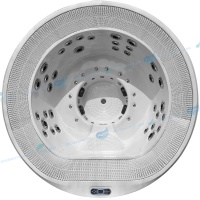 Переливной круглый спа-бассейн JOYEE SPA Melbourne