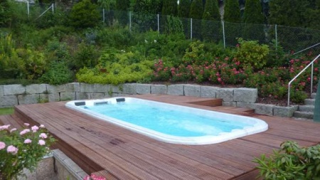 Бассейн СПА с противотоками Premium Leisure Swimmer 18 Dual Zone