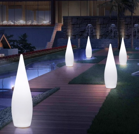 Светильник Капля 24х80 питание от АКБ, RGB Светильник Капля 24х80 питание от АКБ, RGB